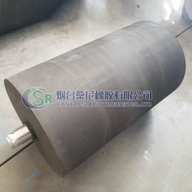 rubber lagging pulley